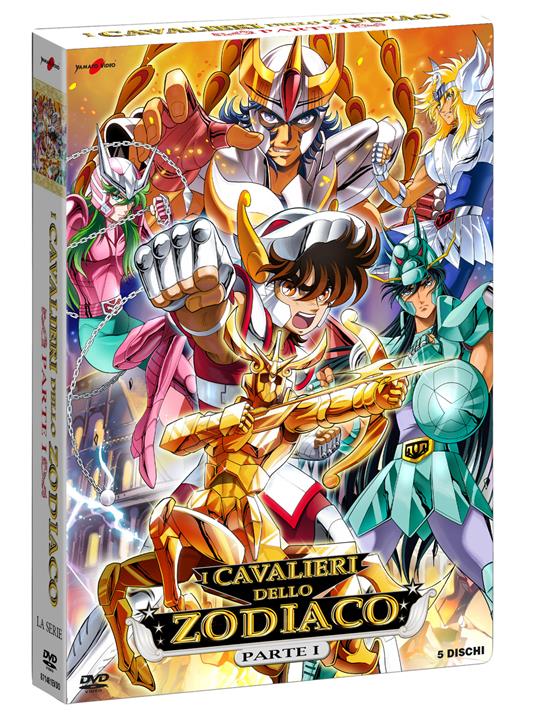I CAVALIERI DELLO ZODIACO BOX 1 DVD+BOOKLET