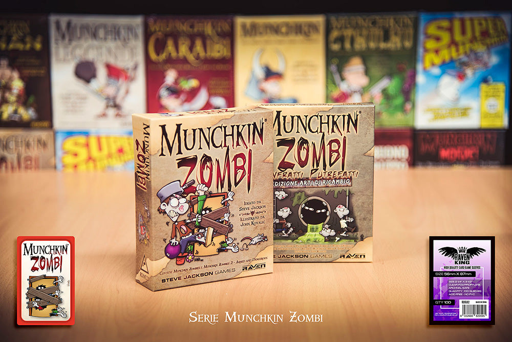Gioco Da Tavolo - MUNCHKIN ZOMBI ANFRATTI PUTREFATTI