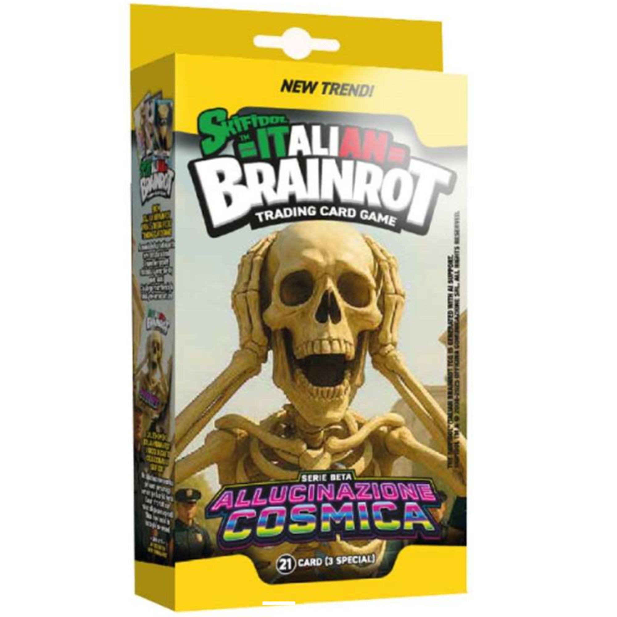 Skifidol Italian Brainrot TCG – Allucinazione Cosmica – Ecoblister 3 Pack
