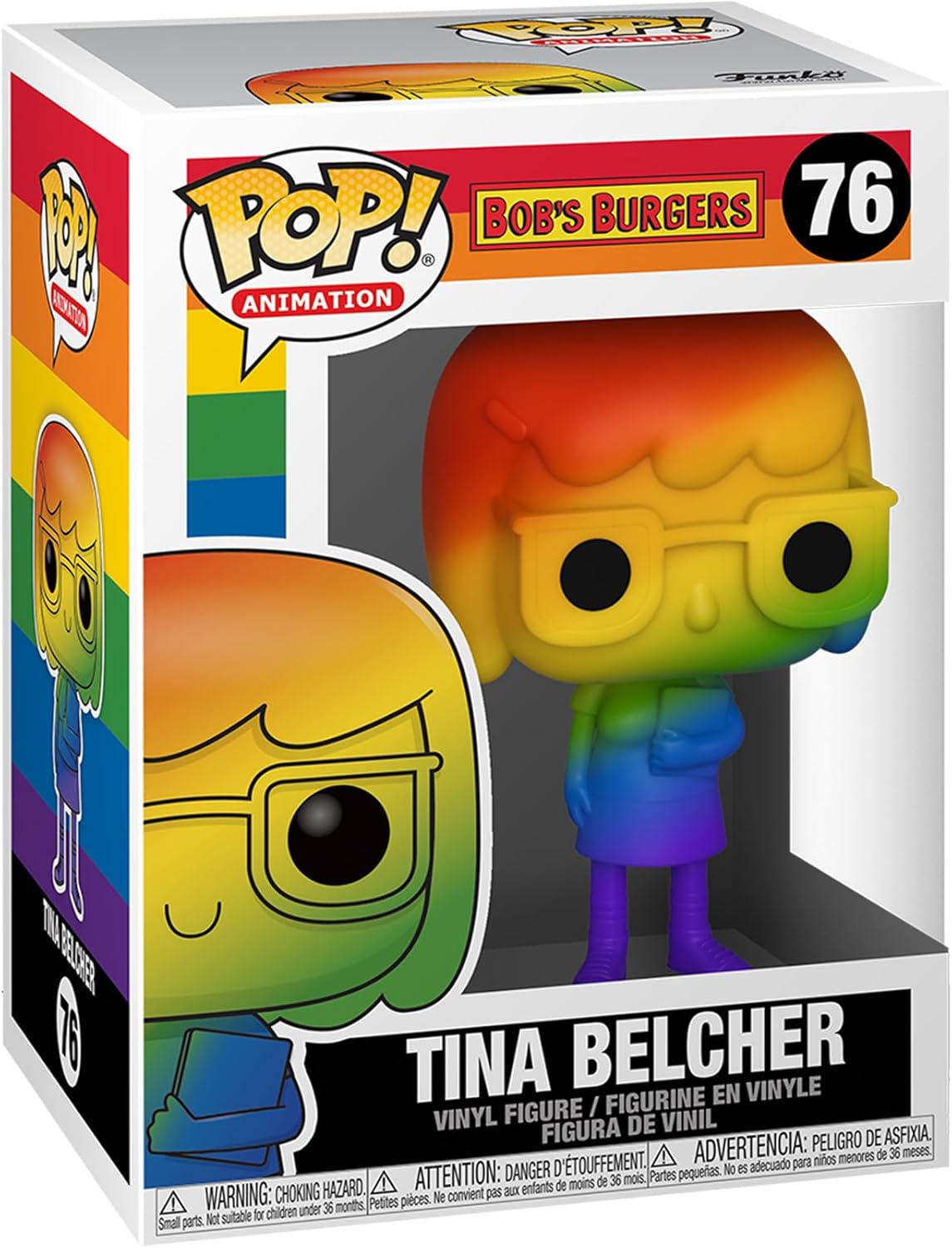 Funko Pop! Bob's Burgers - Tina Belcher Rainbow 76