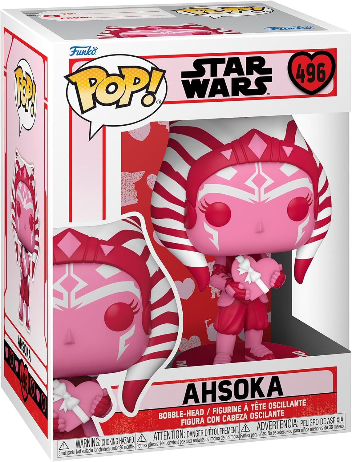 Funko Pop! Star Wars Valentines - Ahsoka Tano 496