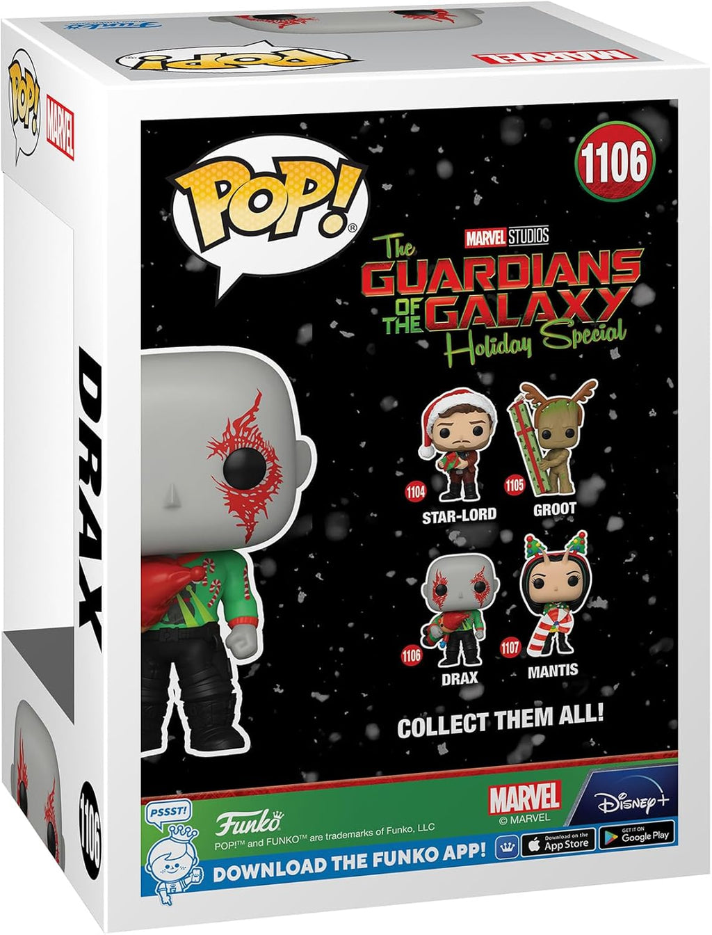 Funko Pop Guardians Galaxy DRAX 1106