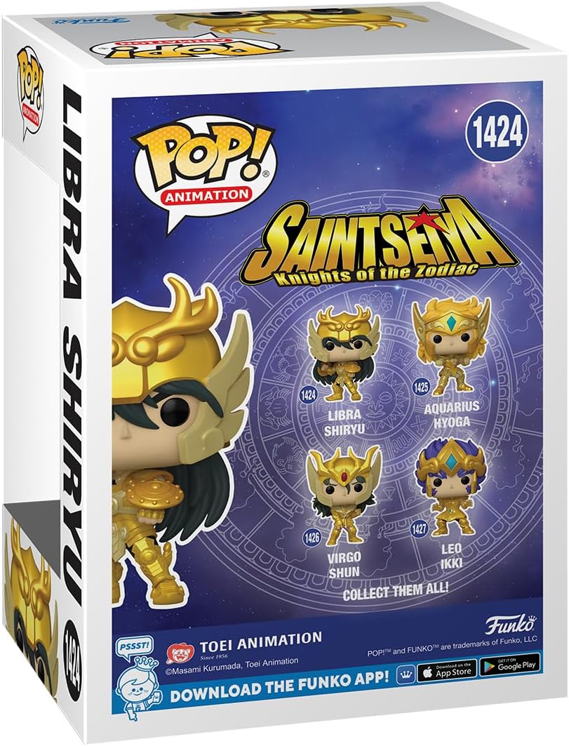 Funko Pop SaintSeiya LIBRA SHIRYU 1424