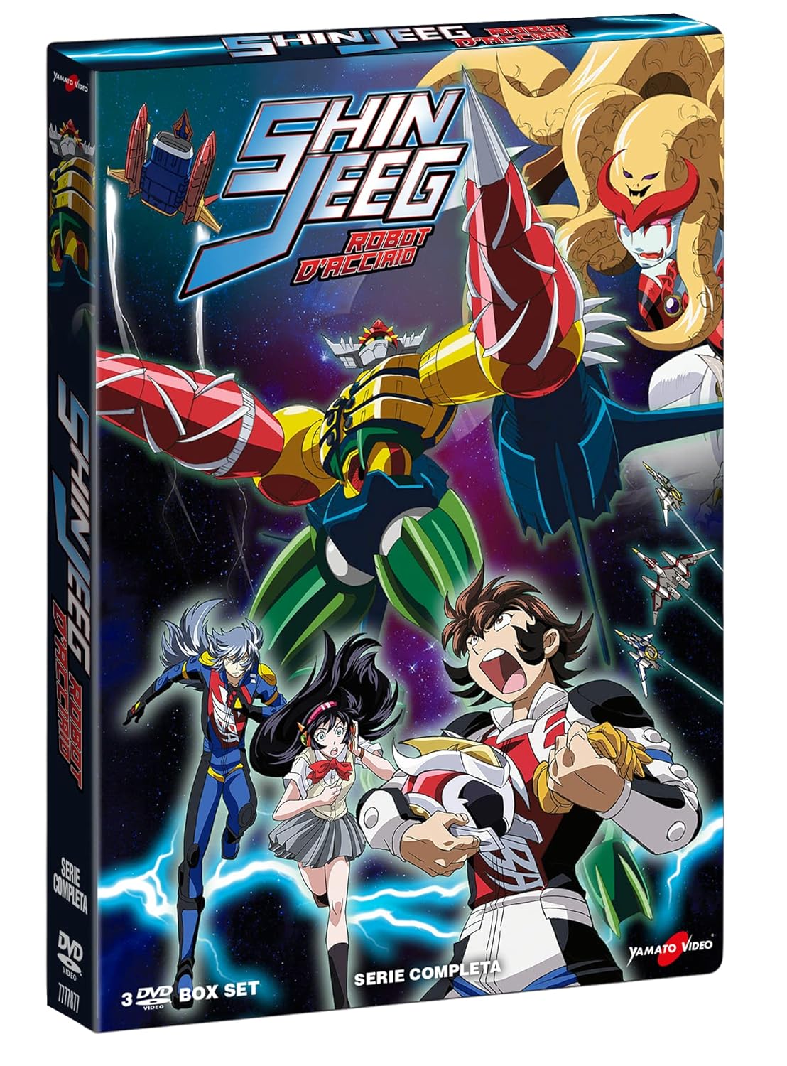 SHIN JEEG ROBOT D'ACCIAIO DVD