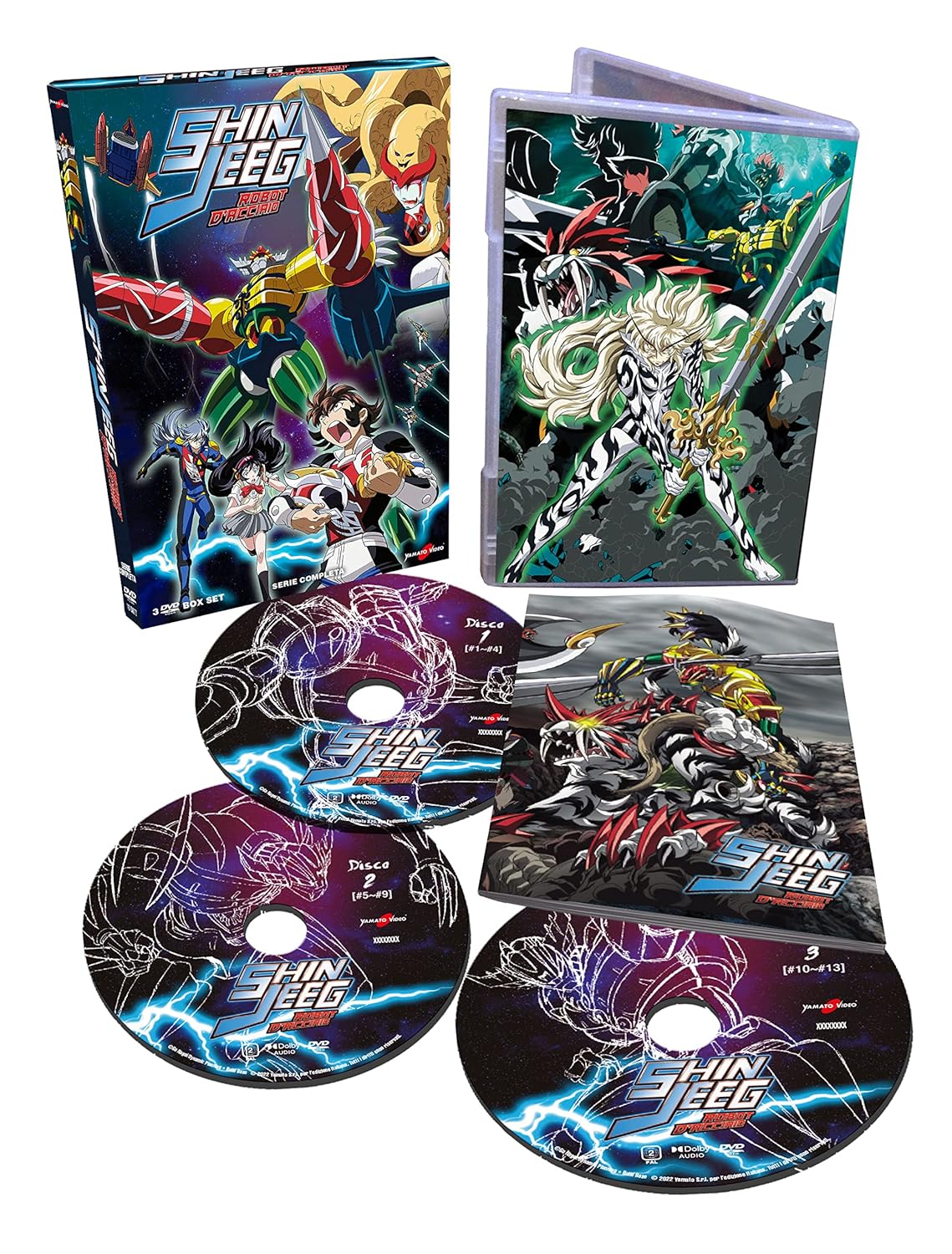 SHIN JEEG ROBOT D'ACCIAIO DVD